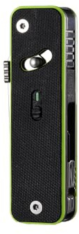 ROXON Outil modulaire et réglable S503G Flex Companion (Neon EDGE) | Équipé de 8 outils essentiels (porte-embout 1/4, lame en acier D2, tournevis, scie, ciseaux, etc.)
