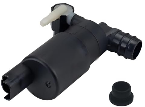 Pompe de Lave-Glace Universelle pour Voiture, Pompe à Lave-Vitre 12V, Système de Nettoyage de Pare-Brise, Accessoire de Balai Essuie-Glace Compatible avec Peugeot, Citroën, et Autres Modèles