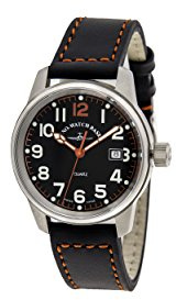 Zeno Herren Analog Quarz Uhr mit Leder Armband 3315Q_R