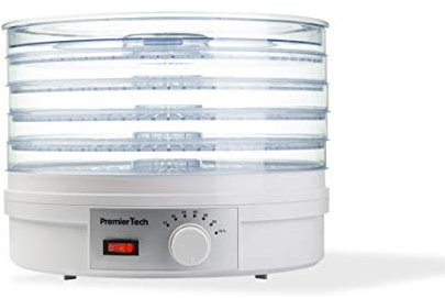 PremierTech Essiccatore 5 ripiani da 35 a 70 gradi 245 watt con ventola Disidratatore PT-DE5