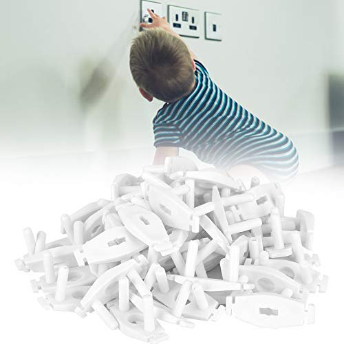 50er EU Steckdose Abdeckung Anti Stromschlag Steckdose Schutzhülle Netzstecker Isolierte Schutzfolie für Kind Baby zu Hause und Schule