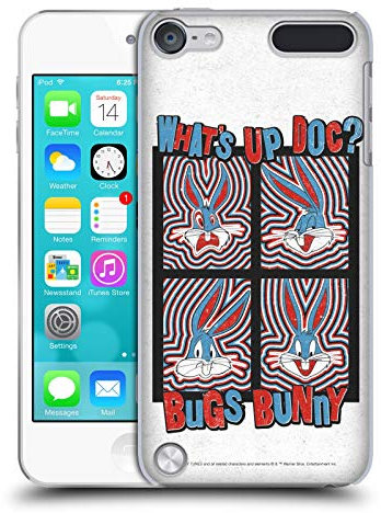 Head Case Designs Offizielle Looney Tunes was passiert Doc Bugs Bunny Harte Rueckseiten Handyhülle Hülle Huelle kompatibel mit Apple iPod Touch 5G 5th Gen