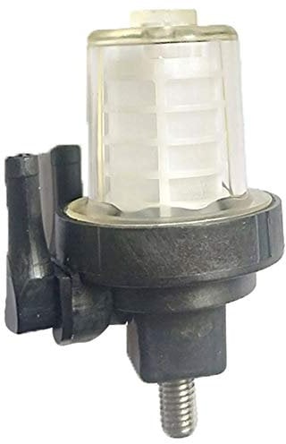 Schiffskraftstofffilter, Asudaro Benzinfilter Boot Marine Kraftstofffilter Wasserabscheider Kompatibel mit Yamaha 9,9-40 PS Außenborder Bootsmotoren Kraftstofffilter Öl-Wasserabscheider,Schwarz