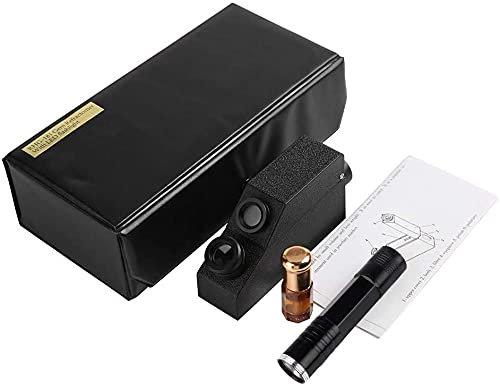 Professionelles Schmuckrefraktometer, Refraktometer, tragbar, mit Taschenlampe, für den Diamant