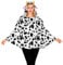 W WIDMANN MILANO Party Fashion - Kostüm Kuh, Poncho mit Kapuze, Bauernhof, Tier, Karneval, Mottoparty