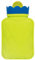 Fashy Mini-Wärmflasche aus Silikon, 350 ml, Grün/Blau. 6415 60