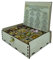 Heilkräuter Manufaktur Räucherbox Geschenkbox mit 12 Sorten Räuchermischungen Rituale im Jahreskreis, Jahreszeiten, 14 x 10 x 4 cm