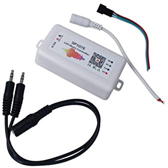 Kit Music Controller Bluetooth, Per Striscia Led RGB Dinamica SPI Magic Color, IC WS2811 WS2812B WS2815 WS2801 WS2813, SP107E