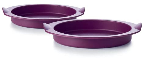Tupperware Silicone Small Round Form 2 Pc. Set