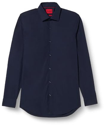 HUGO Men's C-jenno Shirt, Navy414, 36