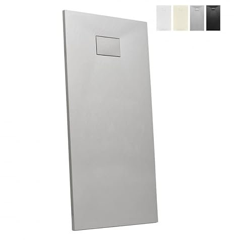 Produce Shop Piatto Doccia Resina Filo Pavimento Rettangolare 170x70 Stone - Grigio