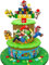 7 Stück Super Mario Kuchen Deko,Tortendeko Set,Happy Birthday Tortendeko,Perfekt für Baby Shower, Kinder geburtstag Party (Acryl-Kuchendekorationen)