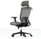 FLEXISPOT Bürostuhl Ergonomisch Schreibtischstuhl Computerstuhl Höhenverstellbarer Sitz Kopfstütze Armlehne Lendenwirbelstütze Lenkrollen Arbeitsstuhl OC3C