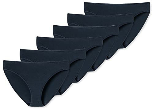 Uncover by Schiesser 6er Pack Damen - Tai Slip - Unterhose - Unterwäsche