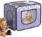 zwxqe Cámara de secado portátil para mascotas, caja suave para mascotas, cámara de secado para mascotas, secador de gatos y perros, caja de secado transpirable para perros, caja de secado para gatos