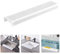 iAnomla Protector De Borde De Fregadero De Silicona, 20 51 cm, Cubierta Protectora Contra Salpicaduras Para Fregadero De Cocina Con Ventosa, Plegable, Protector De Encimera De Fregadero, Transparente