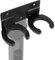 Geekria for Creators Microphone Wall Mount Holder, Wired and Wireless Mics Storage Hanger, Space-Saving Design for Home, Office, Recording Studio, Easy Installation (Two Seater/Black)