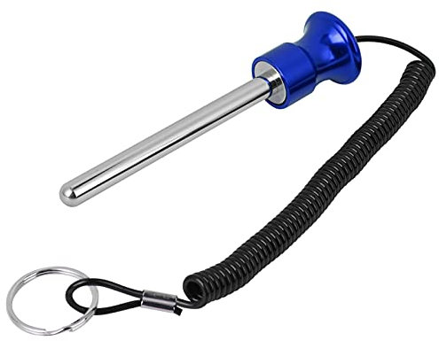 Beufee Gewichtsstapelstift, universeller Magnetgewichtsnadel mit Pull Seilgewicht Maschine Stift Krafttraining Ausrüstung Ersatz Gewichtstifte für Fitnessstudio (Blau)
