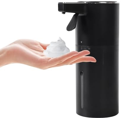 Automatic Soap Dispenser Touchless,Multi Adjustable,Long Battery Life,400ml Large Capacity,4 Levels Adjustable,IR Sensor