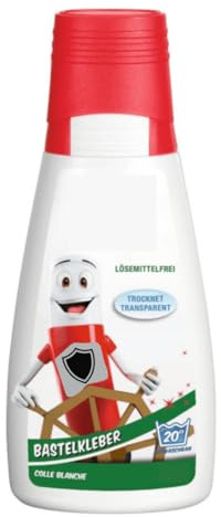 Kleber für alle Bastelarbeiten - lösemittelfrei & auswaschbar (1 x 50g)
