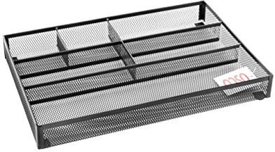 OSCO Wiremesh Drawer Tidy - Black