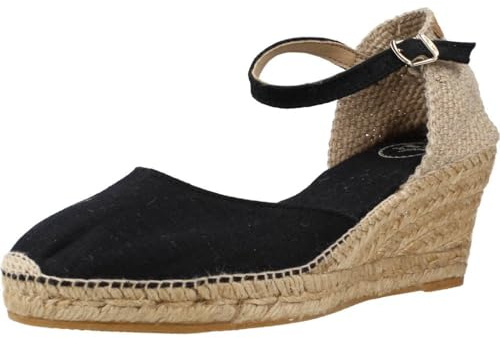 Toni Pons CALDES vegane Damen Keil-Espadrille aus Leinen.