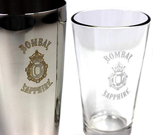 BOMBAY SAPPHIRE Shaker Boston zweiteilig ~mn 791 1264