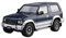 Aoshima 1991 Mitsubishi Pajero V24WG Matel Top Wide XR-II 1:24 Model Kit Bausatz 056974