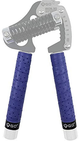 GD Grip Tape (Viola), Nastro Grip per Mano Presa rinforzante, Nastro Antiscivolo, overgrip, ridurre Dolore e guarigione, Set di 2, Lunghezza: 52,1 x 2,5 cm