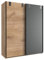 Wimex Kleiderschrank mit 2 Türen, 135 cm, Eichenholzgrau