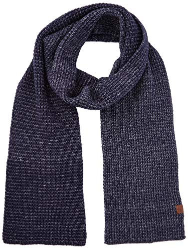 Barts Herren Lecco Scarf Schal, Blau (NAVY 0003), One size (Herstellergröße: UNI)