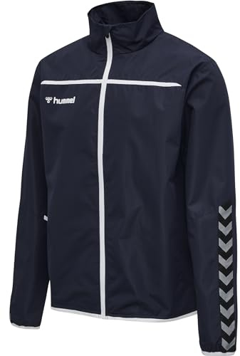 hummel AUTHENTIC Trainingsjacke Herren - Sportjacke & Laufjacke mit Taschen - Ideal für Sport und Jogging - Wasserabweisend & Atmungsaktiv - aus 100% Polyester