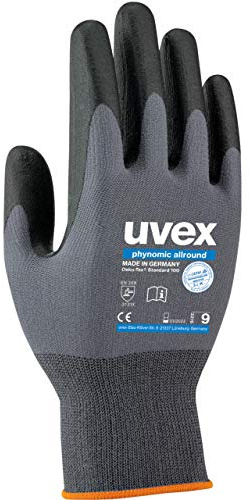 Uvex Phynomic Allround Schutzhandschuhe - 1 Paar Profi-Arbeitshandschuhe 12/3XL