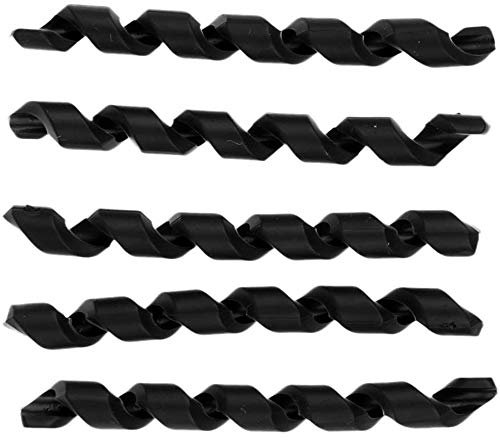 POFET Lot de 5 protections de boîtier de frein de vélo en caoutchouc - Noir