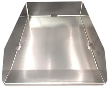 Hygienischer Edelstahl Dokumenten Ablagekorb – HACCP und IFS Konform, A4, 36x24,1x6,5cm