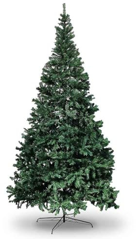 Árbol de Navidad Artificial Tradicional y de Calidad - Árbol para decoración navideña con Soporte