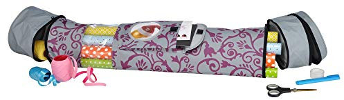 Geschenkpapier Organizer Geschenkpapier Tasche Ø17 x 94 cm Papieraufbewahrung Weihnachtspapier Weihnachten Geburtstag