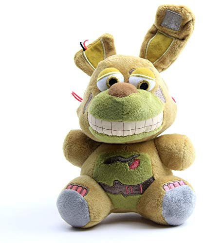 uiuoutoy Fünf Nächte bei Freddys Plüsch Spielzeug Ennard Zirkusbaby Plüschtier FNAF Nightmare Freddy Bär Kuscheltier Geschenk 18-30cm (Springtrap 7)