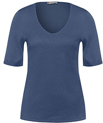 Basic Kurzarmshirt Style Palmira Baumwolle Modal