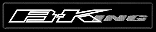 Masterpatch Aufnäher für Fans Suz B-King GSX Patch 1300 BK für Suzuki B-King Bikers Motorrad parche Bordado brodé Patch écusson Toppa ricamata