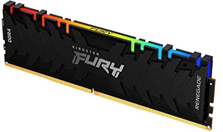 Kingston FURY Renegade RGB 32GB 3600MHz DDR4 CL18 Memoria Gaming Kit per Computer Fissi Modulo Singolo, KF436C18RBA/32