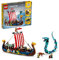 LEGO Creator 3-in-1 31132 Wikingerschiff mit Midgardschlange 31132
