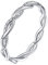 Bestyle Ring Damen 925 Sterling Silber Hochzeitsringe Eheringe Verlobungsring Trauringe Ewigkeitsring Schmuck Geschenke für Mädchen Frauen Größe 62
