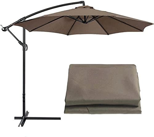 YLZBA Telo di Ricambio Ombrelloni A Braccio Laterale per Ombrelloni da Giardino 2.7/3 M di Diametro E 8 Stecche Copertura di Ricambio per ombrellone da Giardino per Patio,Piscina