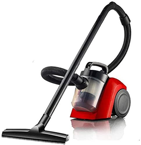 Samnuerly Aspirador cilíndrico sin Bolsa ciclónico 1000 Watt 10 Filtración 2L Cepillo para Piso Cepillo 2 en 1 Rebobinado automático de Cable [Clase de eficiencia energética A]