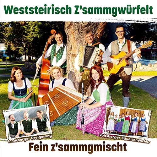 Fein z'sammgmischt; Altes & Neues; Echte Volksmusik aus der Steiermark; 19 Titel