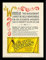 Pyramid International Willy Wonka & The Chocolate Factory Gerahmter Druck (Goldenes Ticket-Design), 30 cm x 40 cm, offizieller Merchandise-Artikel