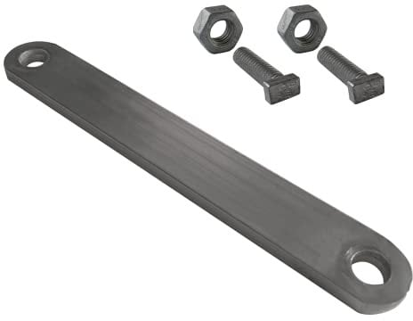 Plaque de fixation pour panneau sur grillage avec boulonnerie barrette plate 145 mm aluminium -