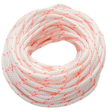 3.5mm Cordon De Traction De Corde De Démarreur à Rappel De 10 Mètres, Tondeuse à Gazon Pour Stihl, Cordon De Traction Pour Husqvarna Tronçonneuse,Corde De Recul, Cordon De Démarrage En Nylon