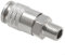 2 raccordi per compressore d'aria, standard UE G1/4 filettatura maschio raccordo pneumatico set di connettori rapidi per compressore d'aria
